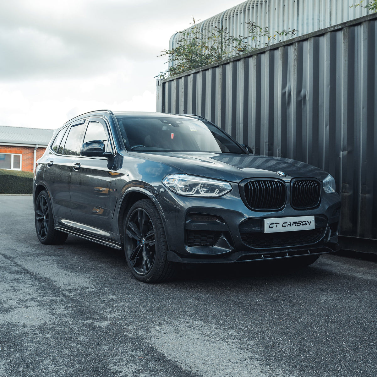 CT CARBON BMW X3 G01 2017-2021 PRE LCI CARBON FIBRE SPLITTER | HOMOLOGATION IN PROCESS