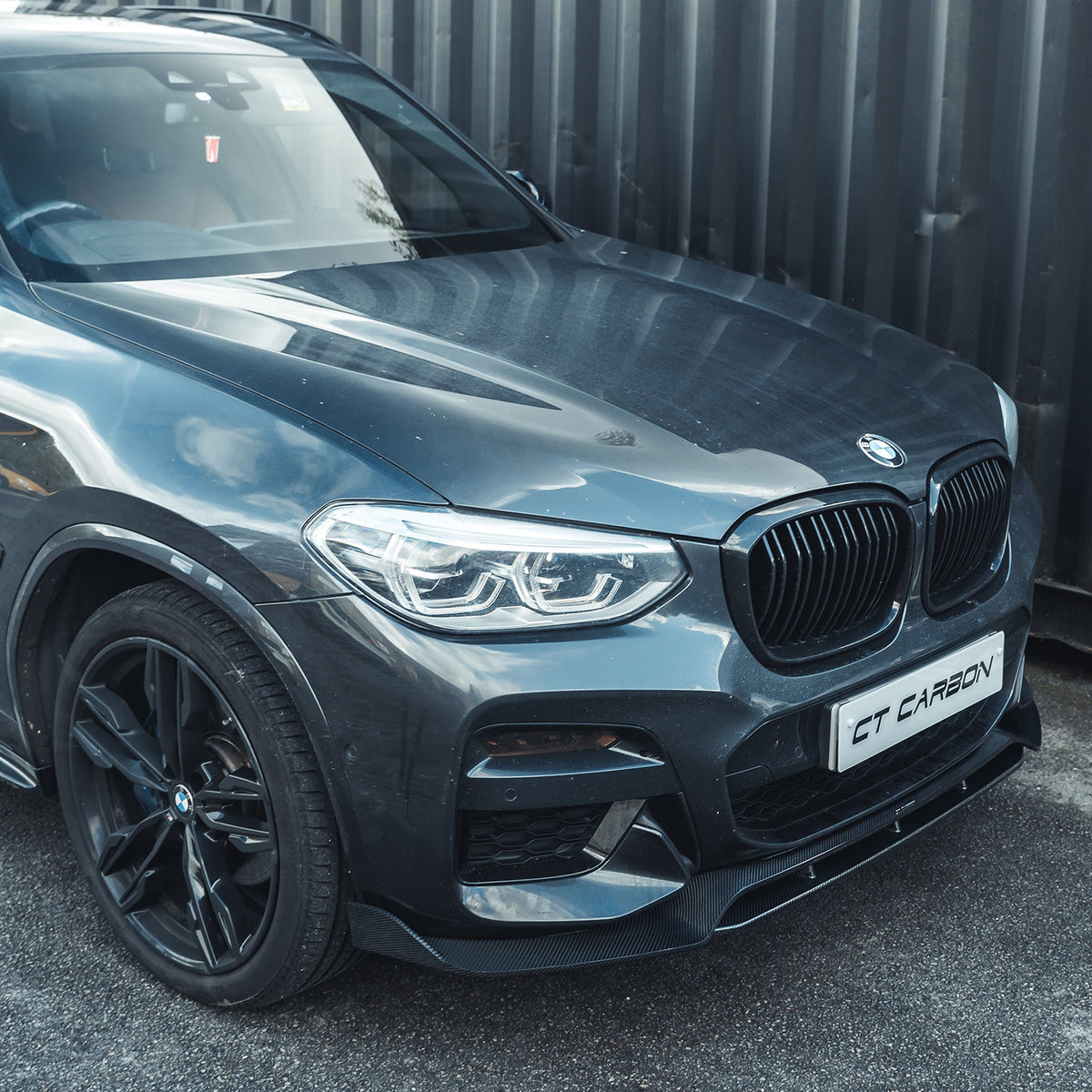 CT CARBON BMW X3 G01 2017-2021 PRE LCI CARBON FIBRE SPLITTER | HOMOLOGATION IN PROCESS