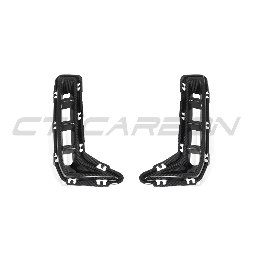 CT CARBON BMW G05 X5 LCI 2023+ CARBON FIBRE FRONT BUMPER CORNERS | HOMOLOGATION IN PROCESS