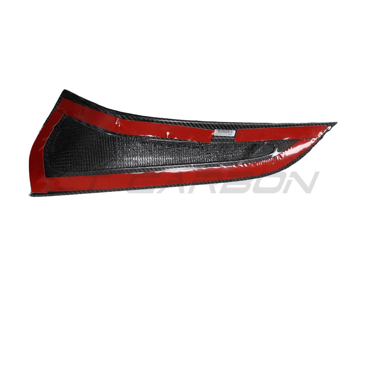 CT CARBON TOYOTA SUPRA 2019+ A90 CARBON FIBRE FRONT BUMPER VENT TRIM - V2 | HOMOLOGATION IN PROCESS