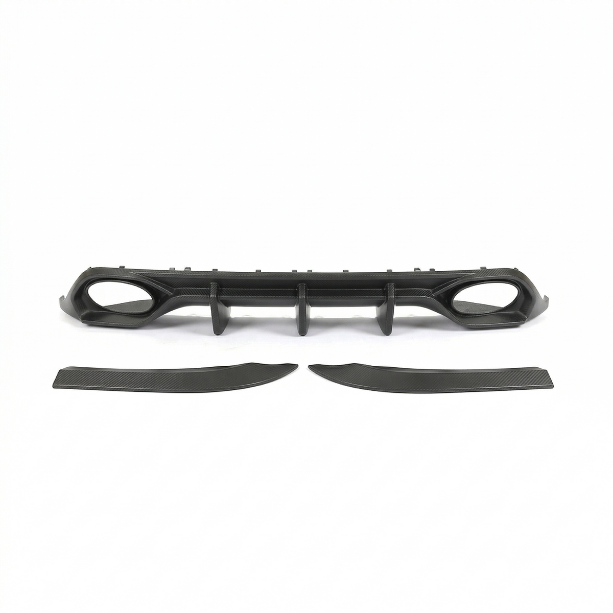CT CARBON AUDI RS3 8Y 2022-2024 SALOON MATTE CARBON FIBRE DIFFUSER - V1 - CT DESIGN | SWISS HOMOLOGATED