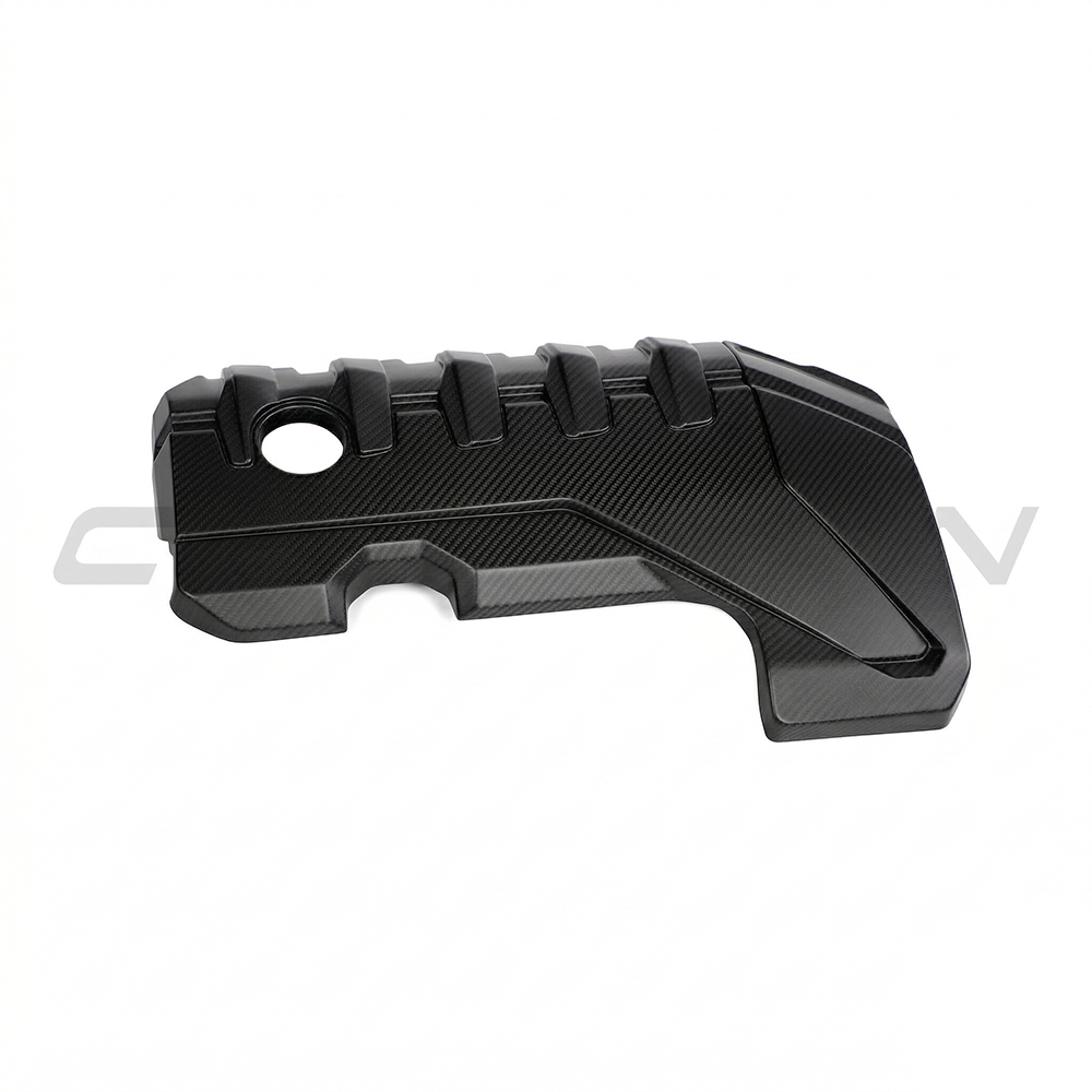 CT CARBON AUDI RS3 8Y 2020+ MATTE CARBON FIBRE ENGINE COVER - CT DESIGN | NO HOMOLOGATION