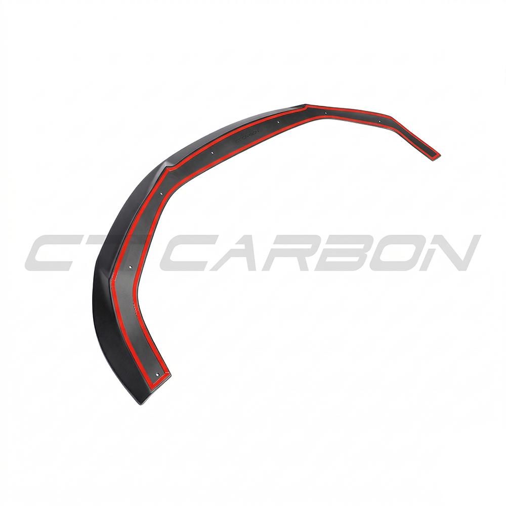 CT CARBON AUDI RS3 8Y 2025+ MATTE CARBON FIBRE SPLITTER - CT DESIGN V2 | HOMOLOGATION IN PROCESS