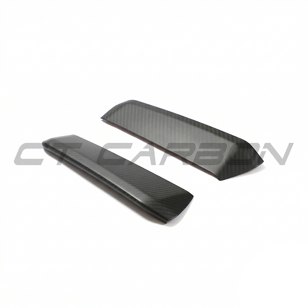CT CARBON AUDI RS3 8Y 2022-2024 MATTE CARBON FIBRE FRONT BUMPER CORNERS - CT DESIGN | HOMOLOGATION IN PROCESS