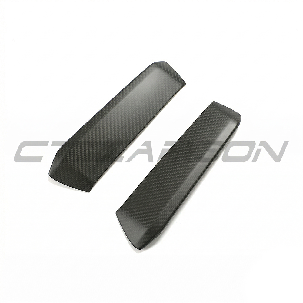 CT CARBON AUDI RS3 8Y 2022-2024 MATTE CARBON FIBRE FRONT BUMPER CORNERS - CT DESIGN | HOMOLOGATION IN PROCESS