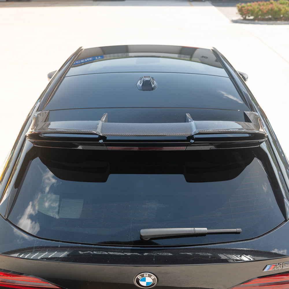 CT CARBON BMW G99 M5 TOURING 2024+ CARBON FIBRE SPOILER - V2 - CT DESIGN | SWISS HOMOLOGATED