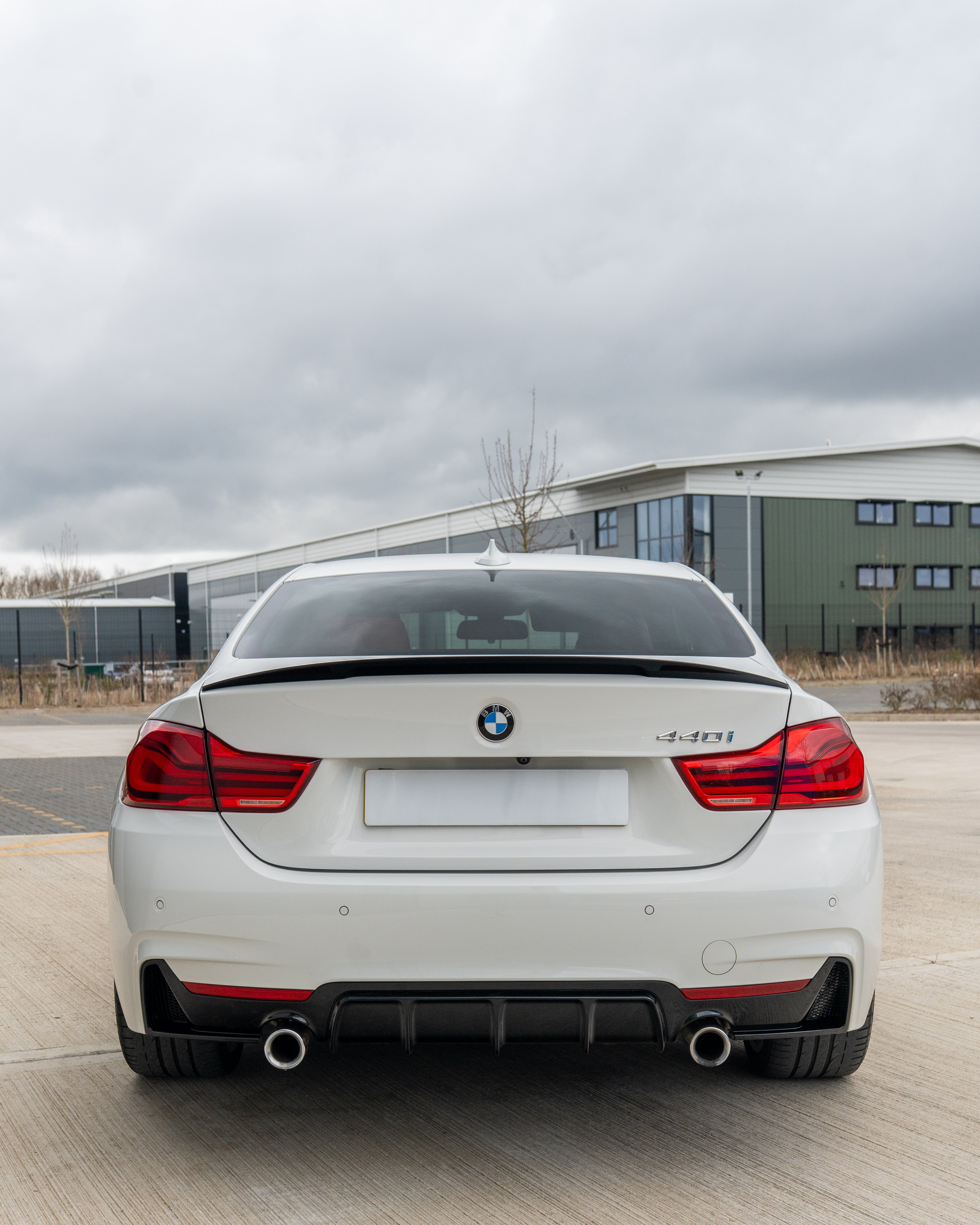 CT CARBON BMW 4 SERIES F32 GLOSS BLACK SPOILER - MP STYLE | SWISS HOMOLOGATED