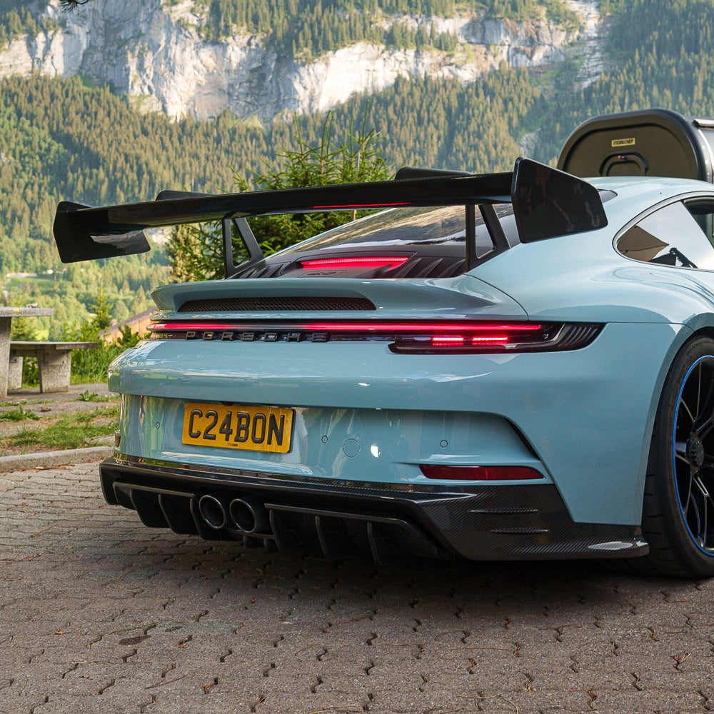 CT CARBON PORSCHE 911 992.1 GT3 & GT3 TOURING 2022-2024 CARBON FIBRE REAR END KIT - CT DESIGN | SWISS HOMOLOGATED