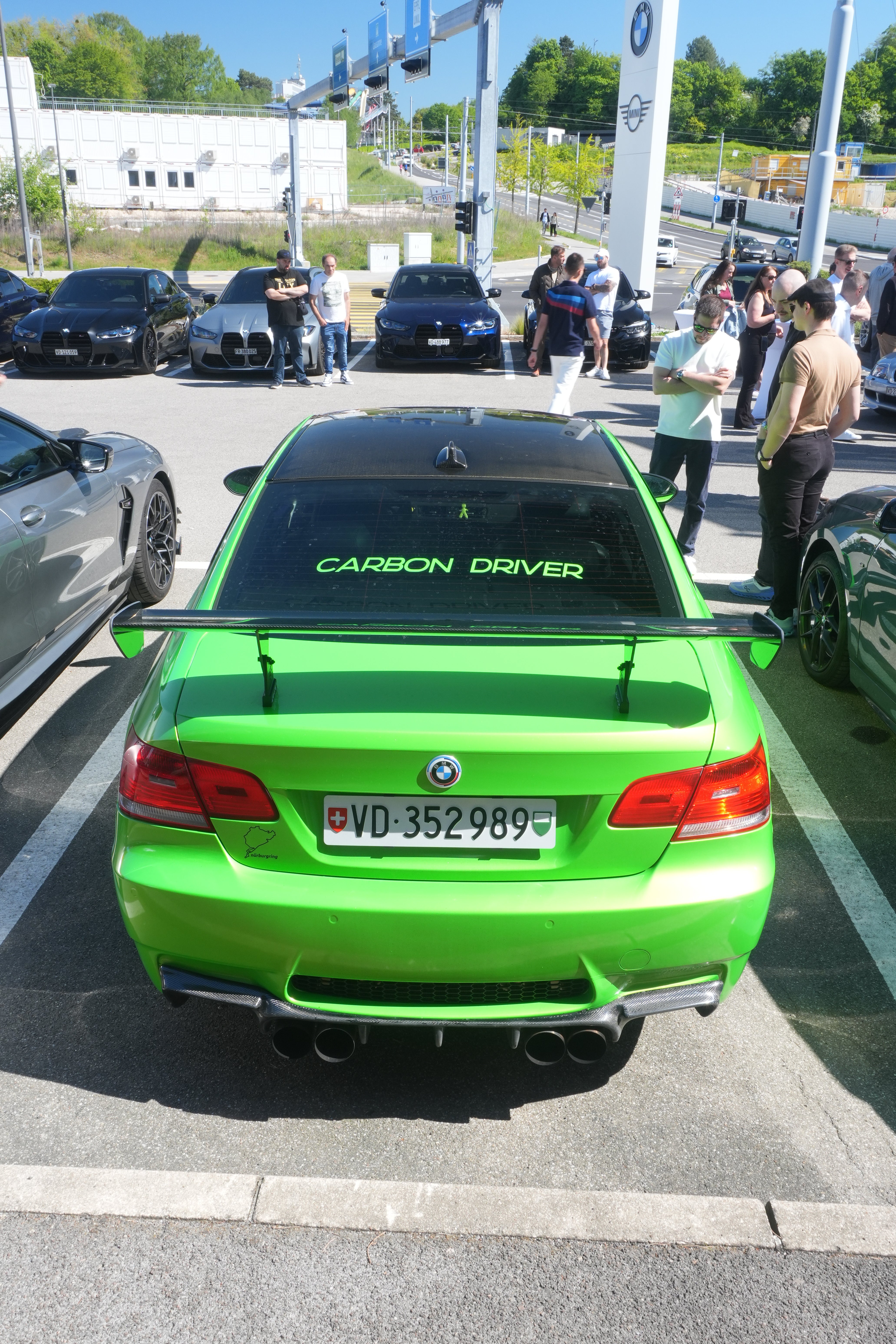 AM CARBON WING - GT4 | SWISS HOMOLOGATED