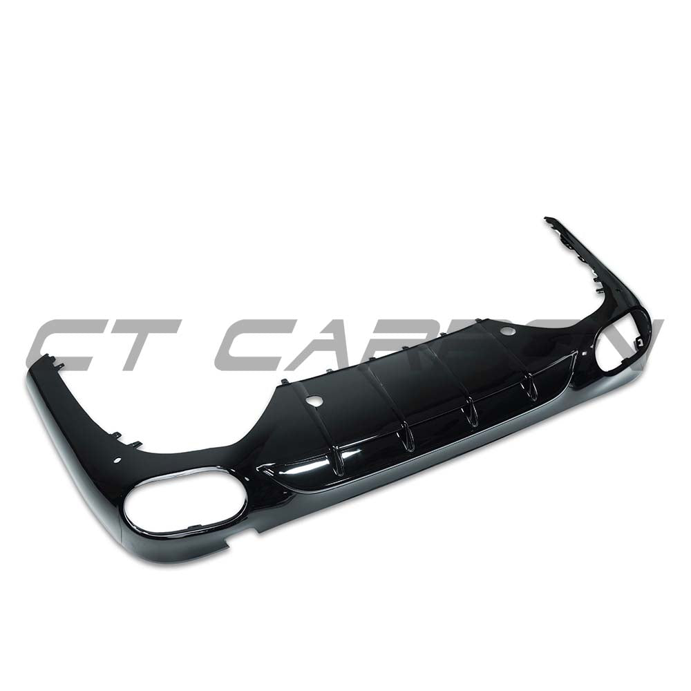 CT CARBON MERCEDES C254 GLC43/GLC63 AMG COUPE 2024-2025 DIFFUSER WITH EXHAUST TIPS | SWISS HOMOLOGATED