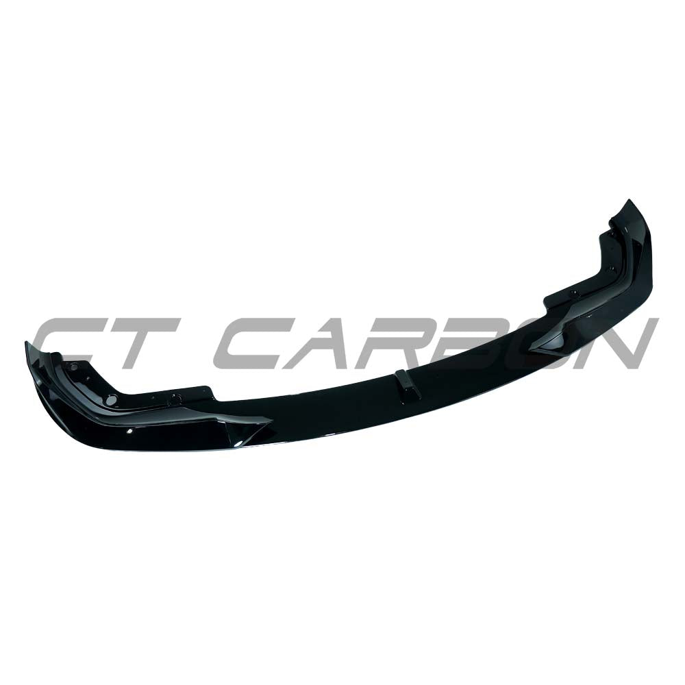 CT CARBON BMW 3 SERIES G20/G21 2018-2021 PRE LCI GLOSS BLACK SPLITTER - V3 | HOMOLOGATION IN PROCESS