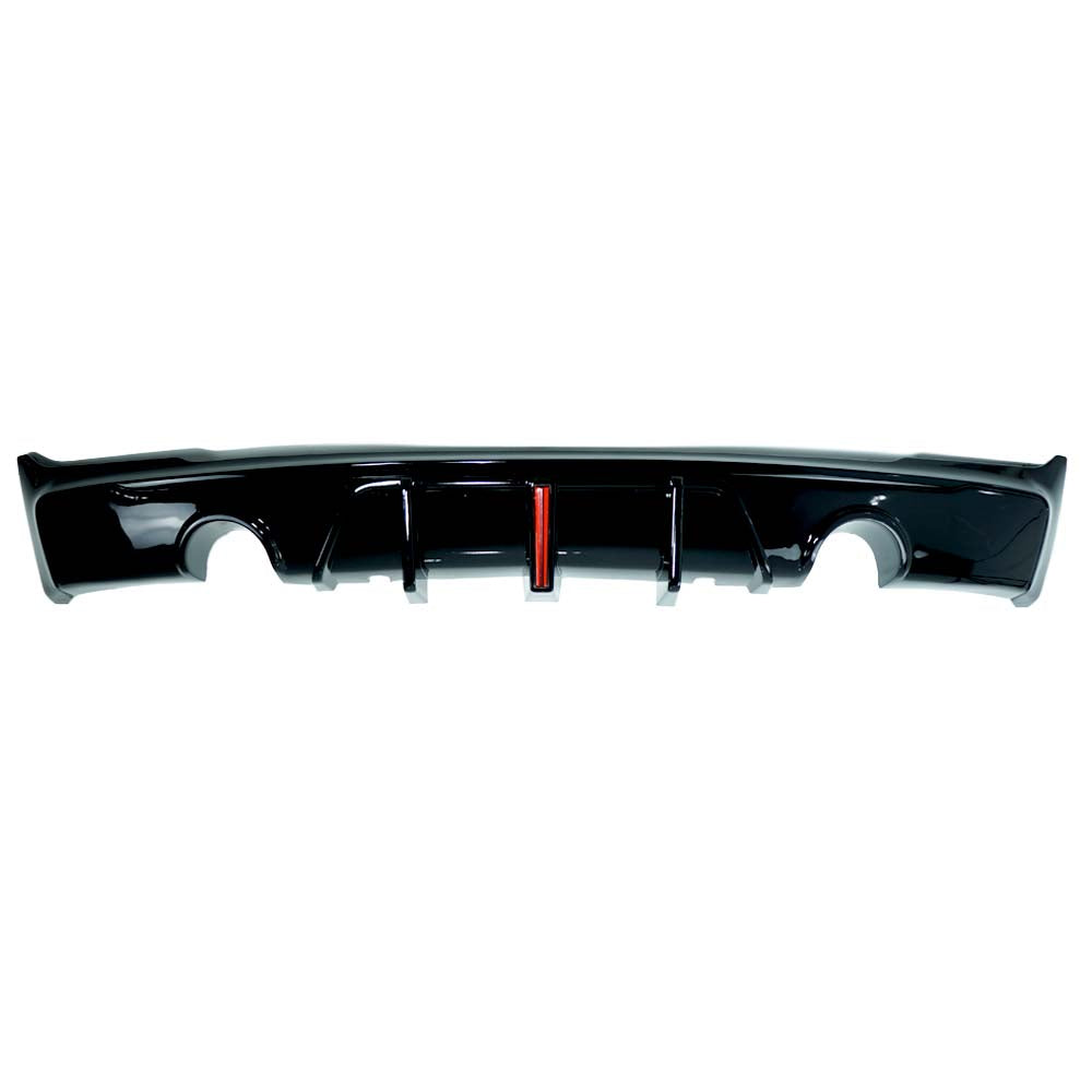 CT CARBON BMW F22/F23 2 SERIES 2014-2020 GLOSS BLACK DUAL EXHAUST DIFFUSER MT STYLE | SWISS HOMOLOGATED