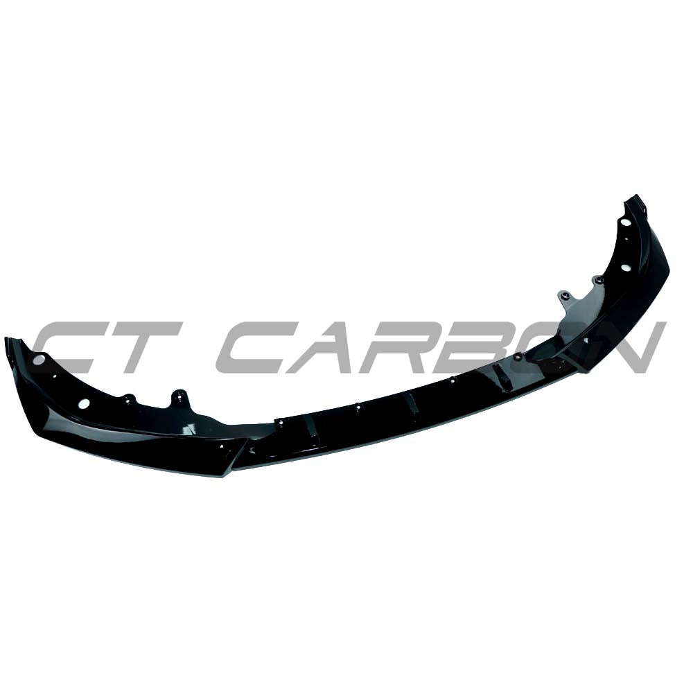 CT CARBON BMW G22/G23/G26 4 SERIES 2020-2024 GLOSS BLACK 3-PIECE SPLITTER | HOMOLOGATION IN PROCESS