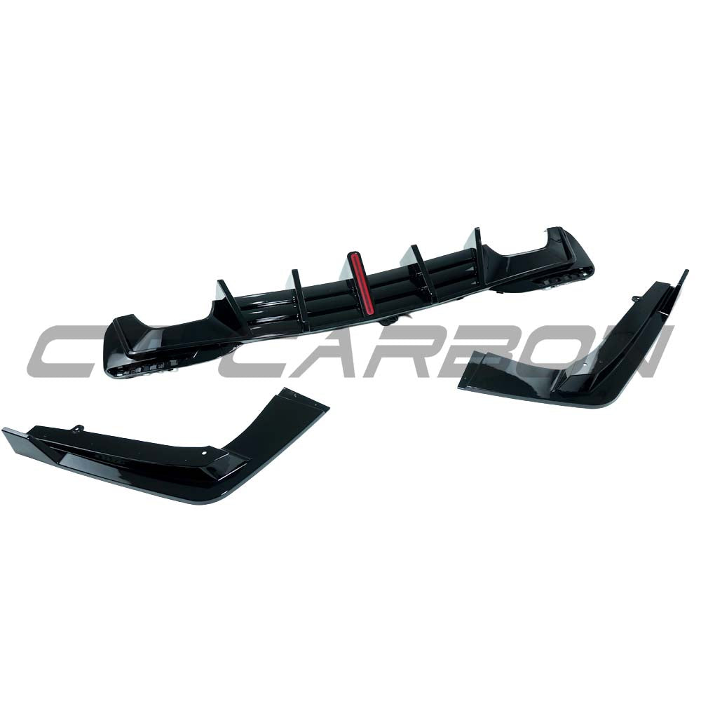 CT CARBON BMW G30 5 SERIES 2018-2023 GLOSS BLACK LED DIFFUSER | SWISS HOMOLOGATED