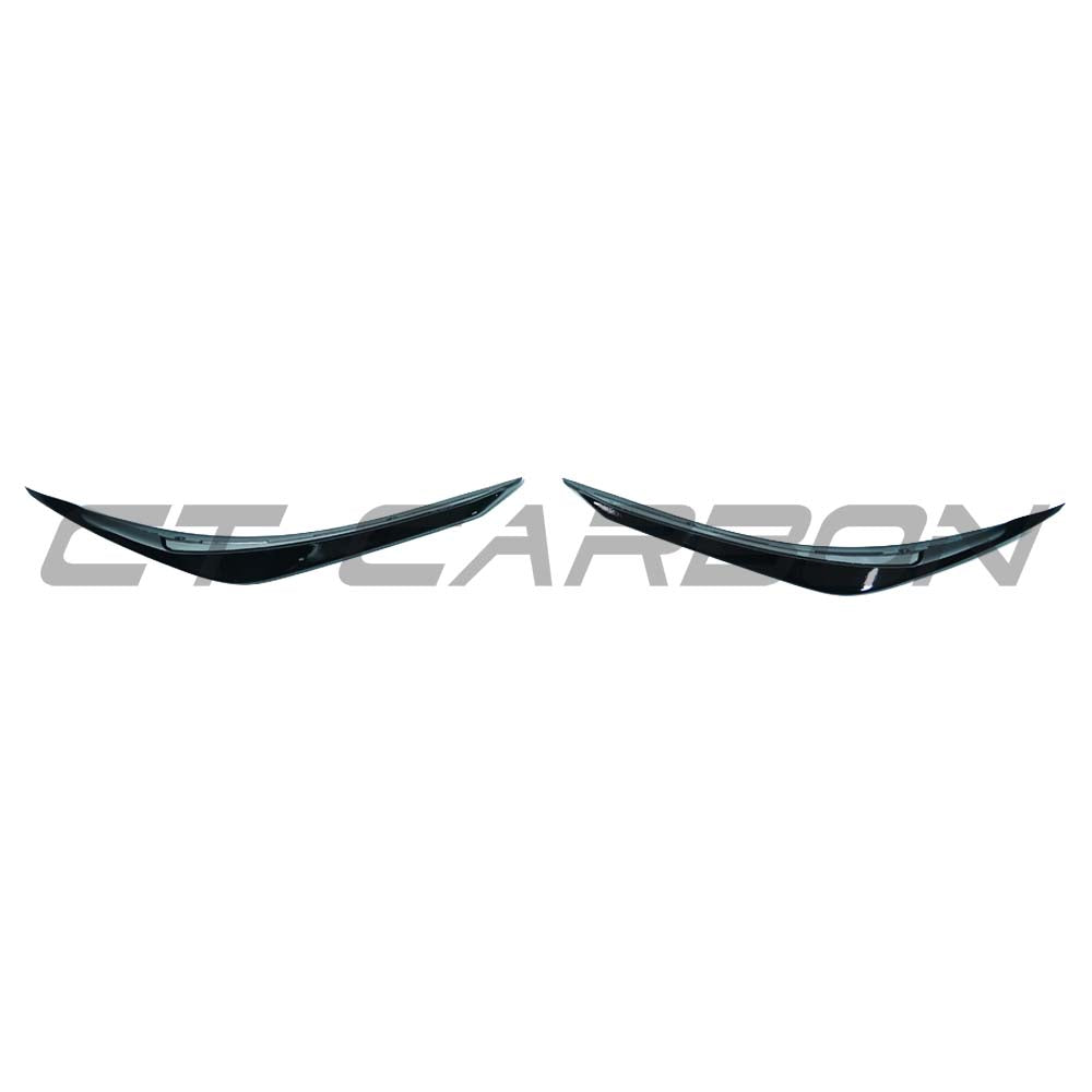 CT CARBON BMW F70 1 SERIES 2025+ GLOSS BLACK CANARDS | HOMOLOGATION IN PROCESS