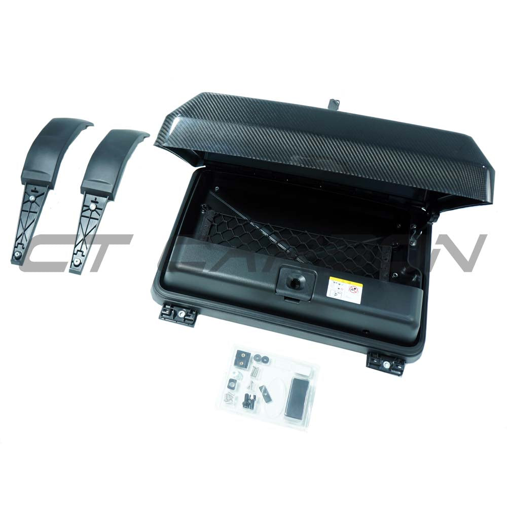 CT CARBON LAND ROVER DEFENDER L663 90/110/130 CARBON FIBRE SIDE STORAGE BOX | SWISS HOMOLOGATED