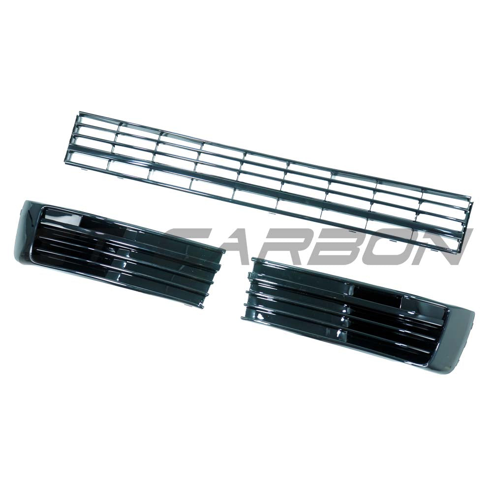 CT CARBON VOLKSWAGEN TRANSPORTER T6 2015-2019 GLOSS BLACK GRILLES | HOMOLOGATION IN PROCESS