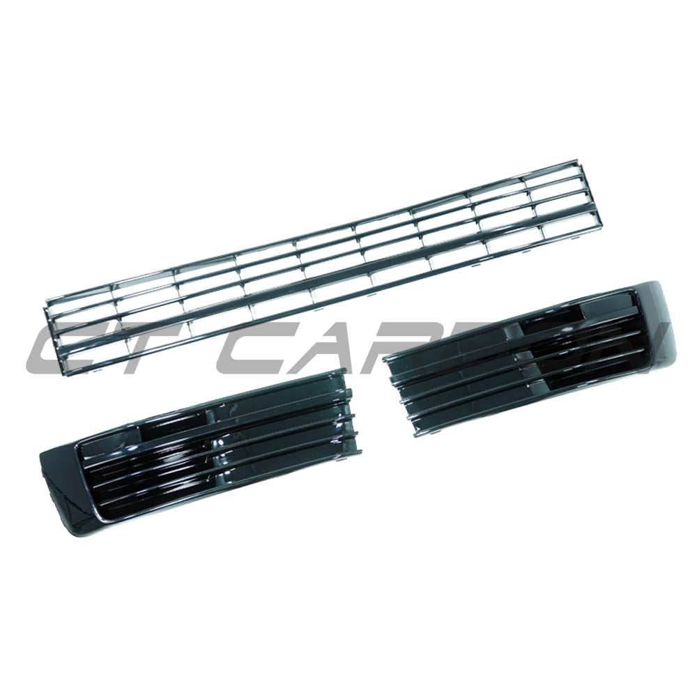 CT CARBON VOLKSWAGEN TRANSPORTER T6 2015-2019 GLOSS BLACK GRILLES | HOMOLOGATION IN PROCESS