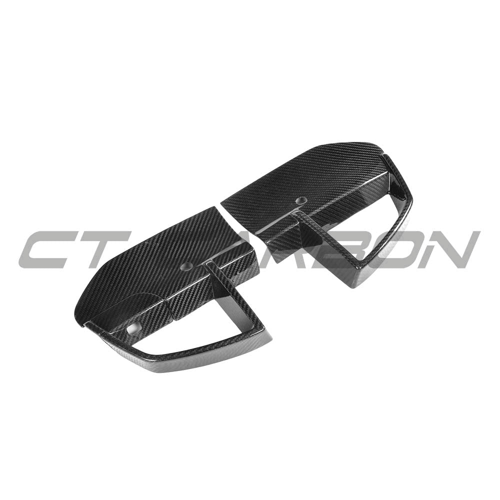 CT CARBON BMW X3 G01 CARBON FIBRE FRONT BUMPER VENT TRIMS | HOMOLOGATION IN PROCESS