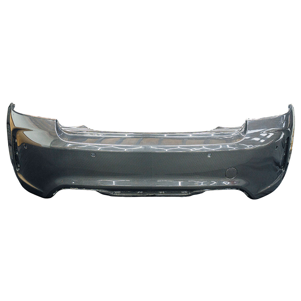 CT CARBON BMW F87 M2/M2C CARBON PRE-PREG FIBRE REAR BUMPER | SWISS HOMOLOGATED