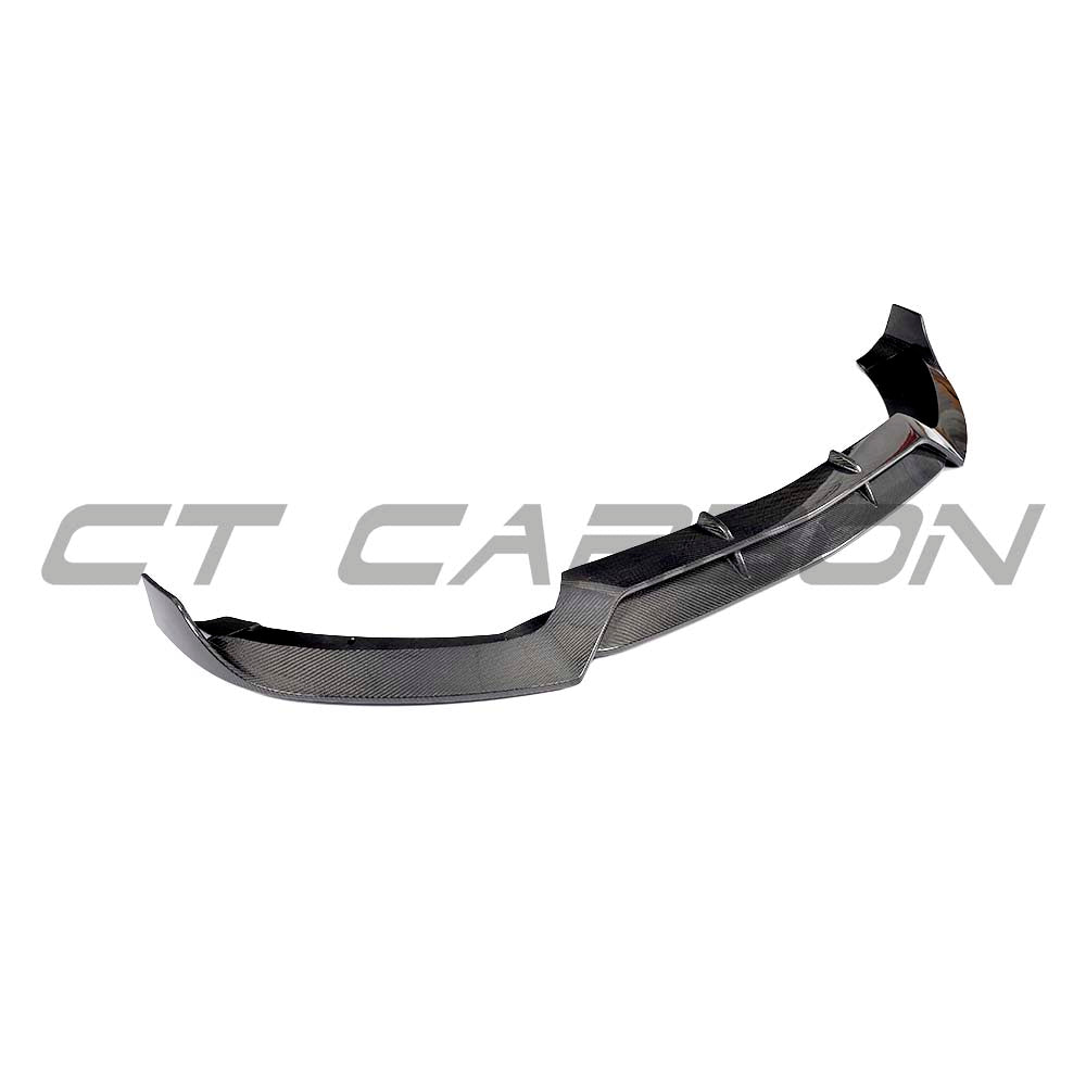 CT CARBON MERCEDES C-CLASS & C43 2015-2018 PRE-FACELIFT CARBON FIBRE SPLITTER - V1 | HOMOLOGATION IN PROCESS