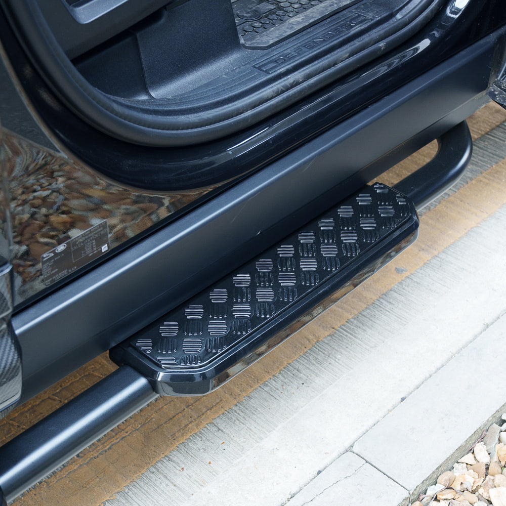 CT CARBON SIDE STEPS FOR LAND ROVER DEFENDER L663 2020+ 110 - CT DESIGN | NO HOMOLOGATION