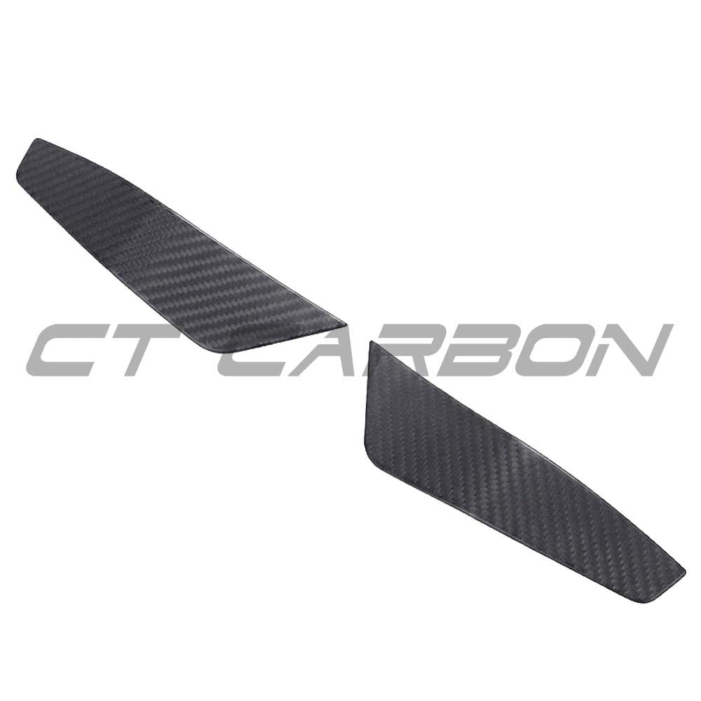CT CARBON AUDI RS6/RS7 C8 AVANT 2019+ MATTE CARBON FIBRE CANARDS | HOMOLOGATION IN PROCESS