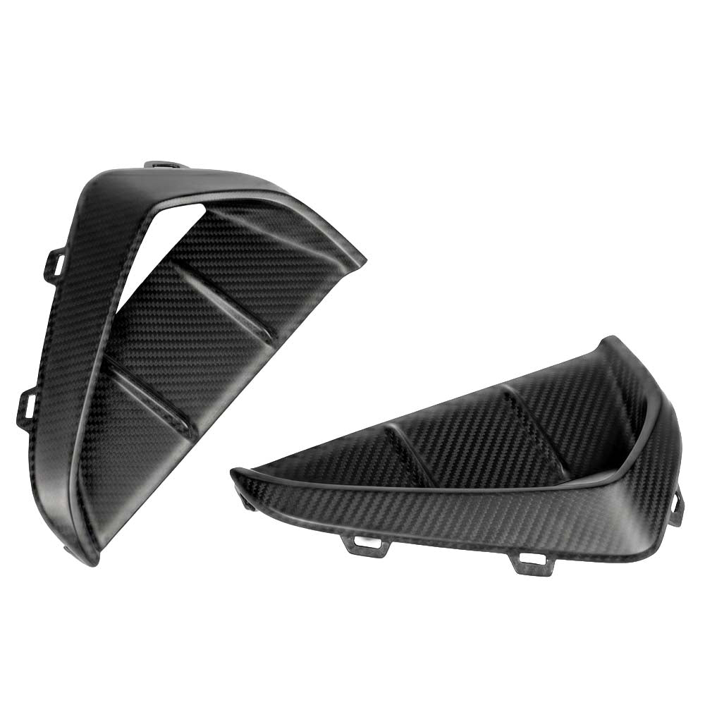CT CARBON AUDI RS3 8Y 2025+ MATTE CARBON FIBRE FRONT BUMPER VENTS - CT DESIGN | HOMOLOGATION IN PROCESS
