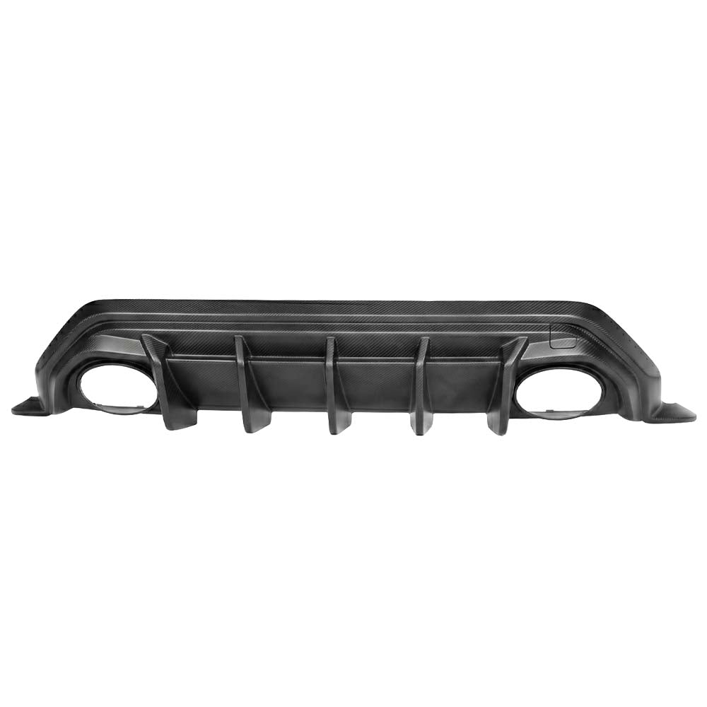 CT CARBON AUDI RS3 8Y SPORTBACK 2025+ MATTE CARBON FIBRE REAR DIFFUSER - V1 - CT DESIGN | SWISS HOMOLOGATED