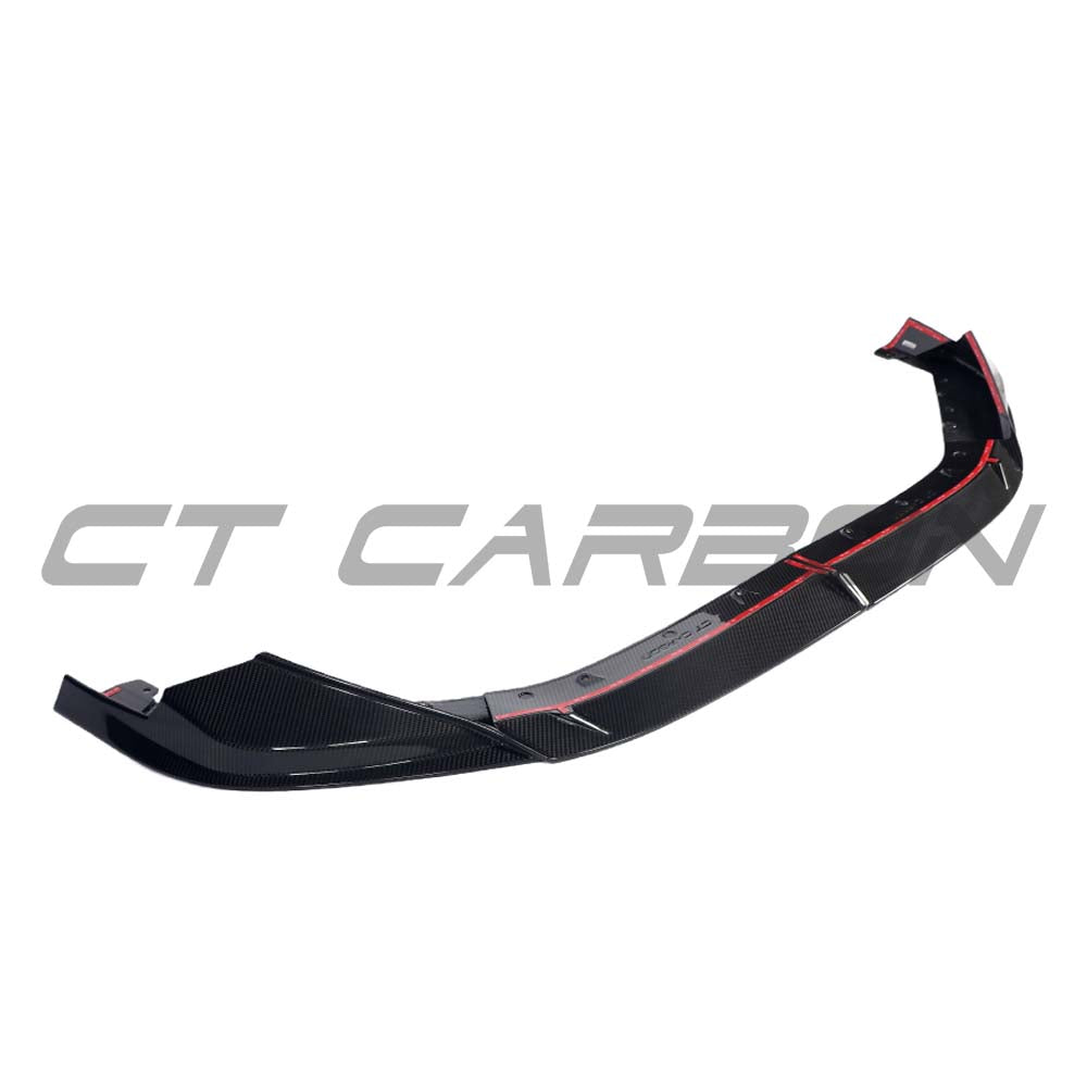 CT CARBON BMW G90 M5 & G99 M5 TOURING 2024+ DRY CARBON FIBRE SPLITTER - V2 - CT DESIGN | HOMOLOGATION IN PROCESS