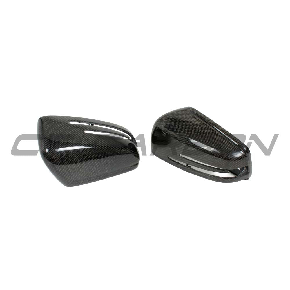 CT CARBON MERCEDES C & E CLASS W204 & W212 CARBON FIBRE MIRRORS | SWISS HOMOLOGATED