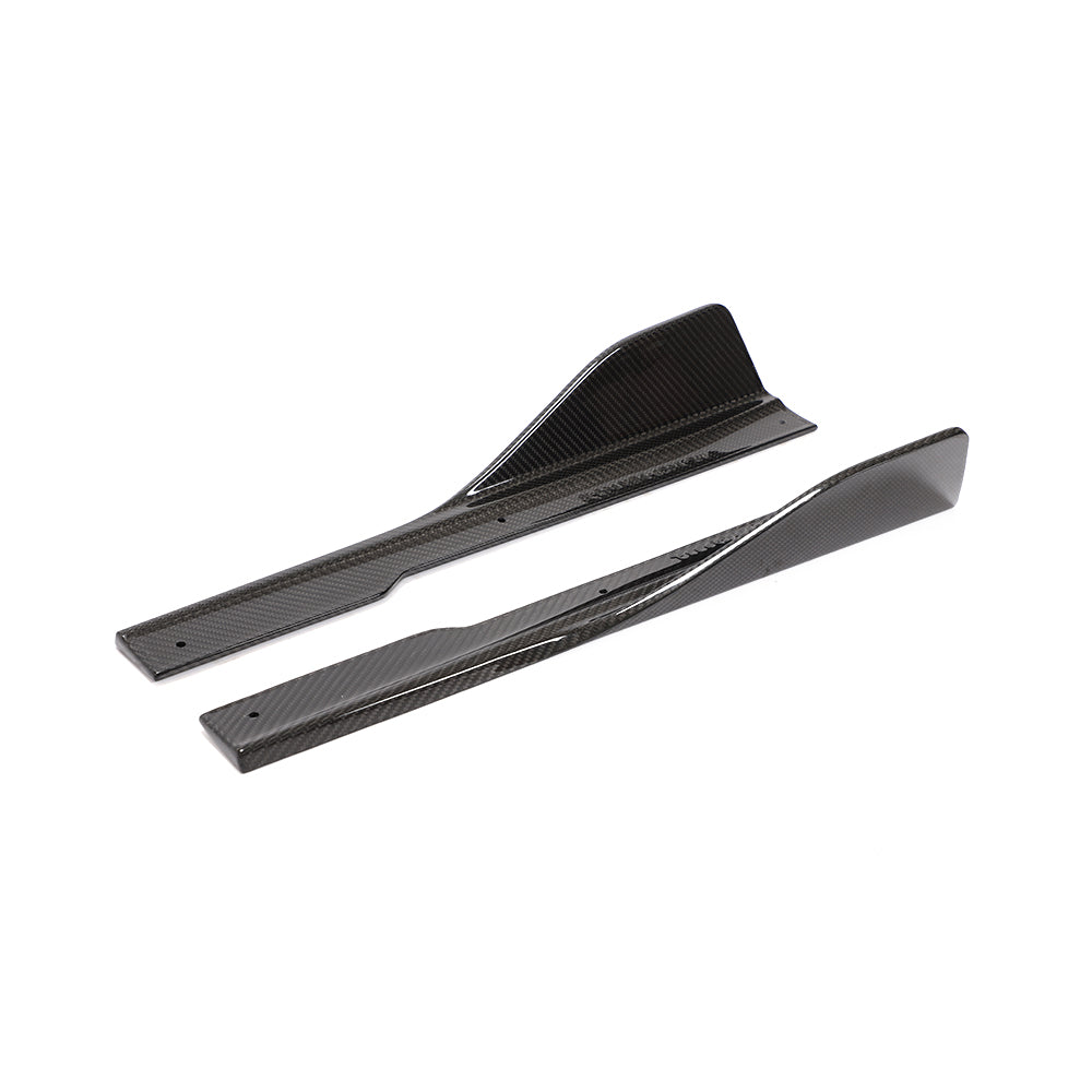 CT CARBON BMW 8 SERIES & M8 G16/F93 2019-2025 CARBON FIBRE SIDE SKIRTS - V1 | SWISS HOMOLOGATED
