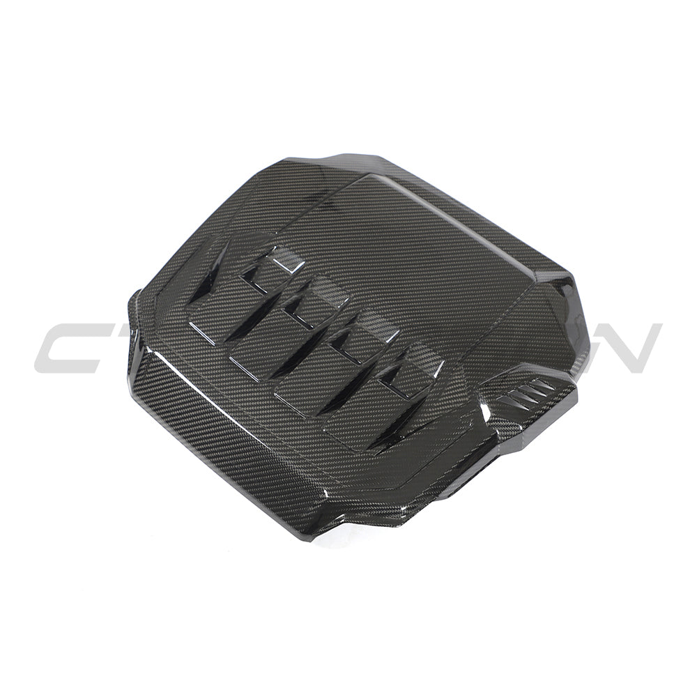 CT CARBON VW GOLF MK8 2020+ GTI CARBON FIBRE ENGINE COVER | NO HOMOLOGATION
