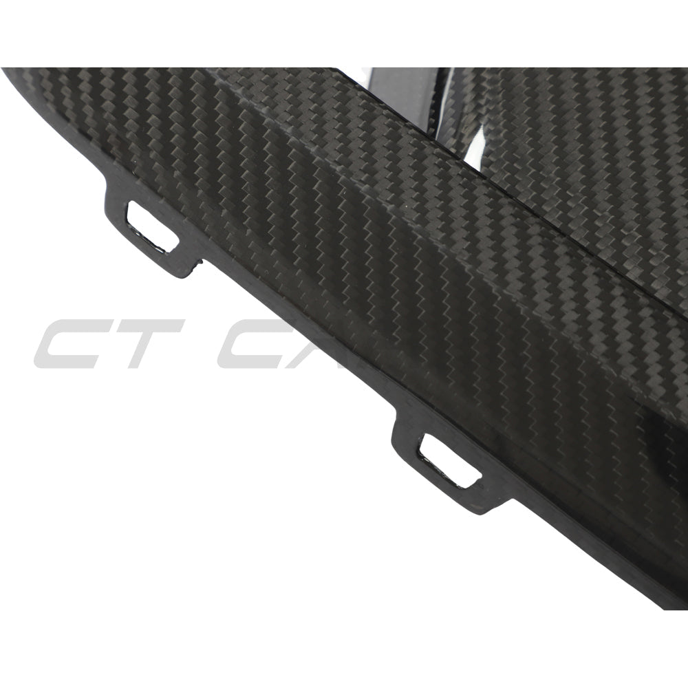 CT CARBON BMW X3M/X4M F97/F98 LCI 2022+ CARBON FIBRE FRONT BUMPER TRIM | SWISS HOMOLOGATED