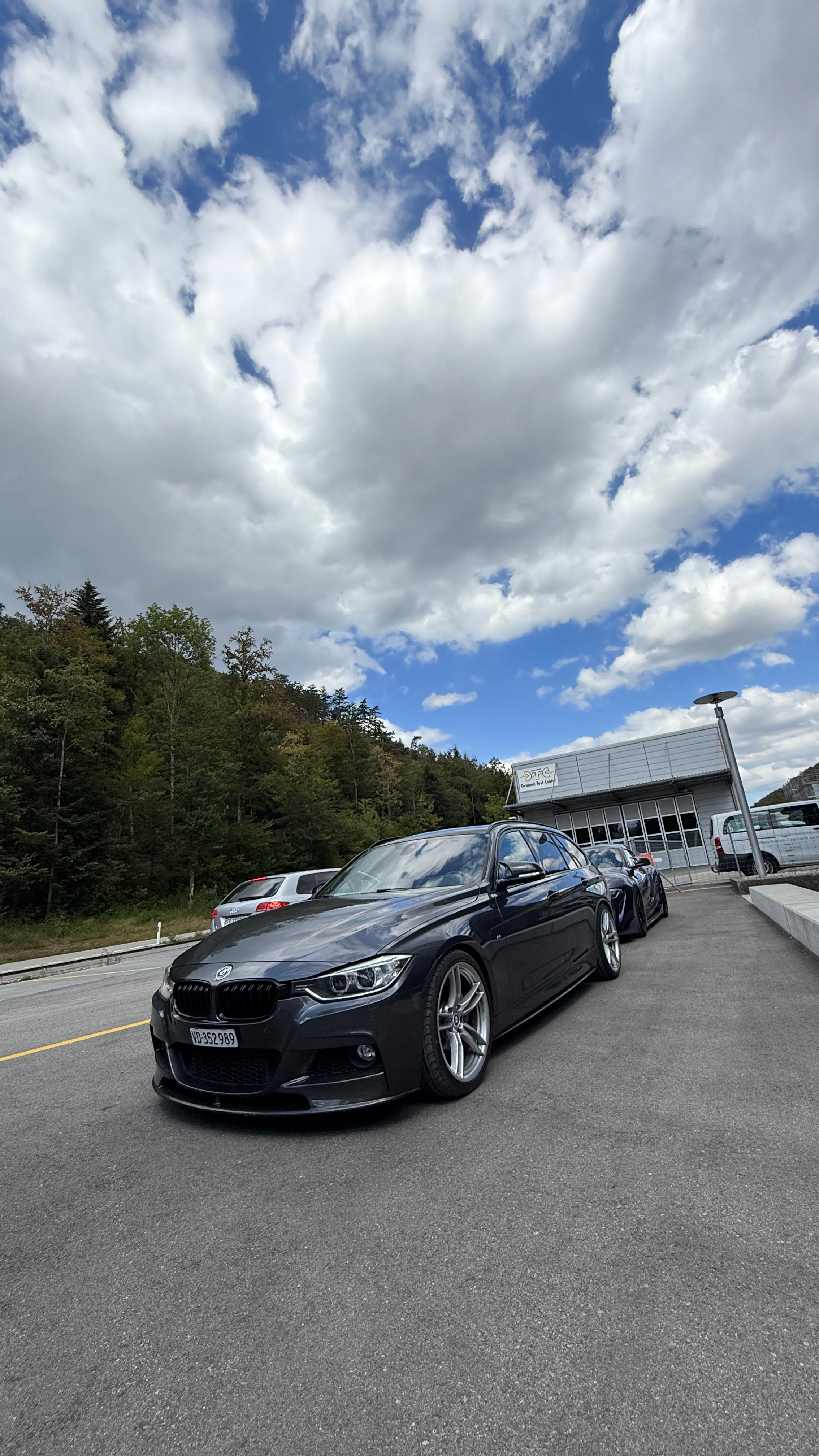 CT CARBON FRONT LIP BMW F30/F31 - MP STYLE | SWISS HOMOLOGATED