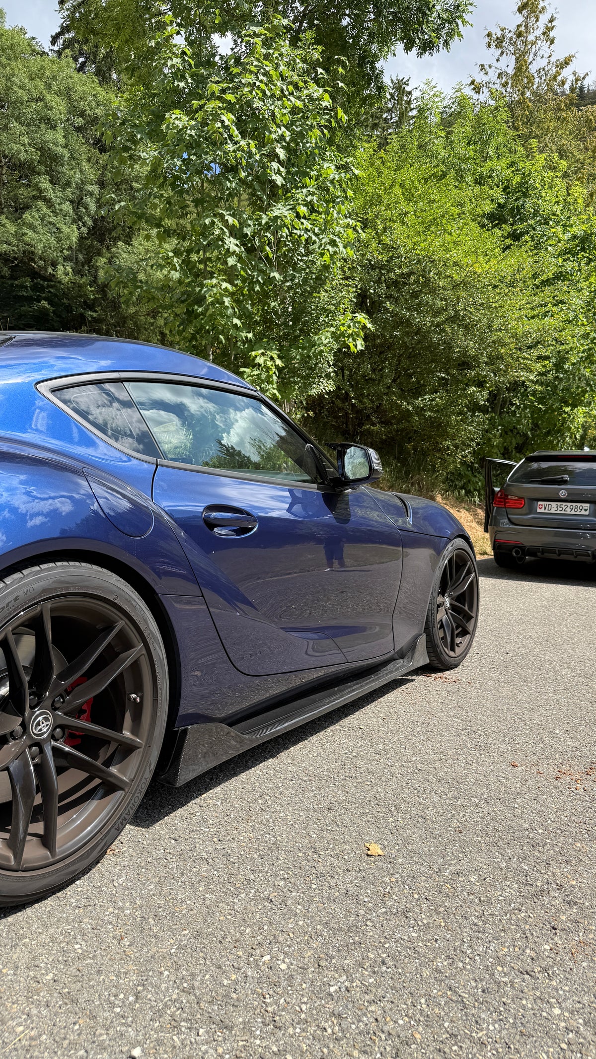 AUTOID CARBON SIDE SKIRTS TOYOTA SUPRA MK5 - ID-23 | SWISS HOMOLOGATED