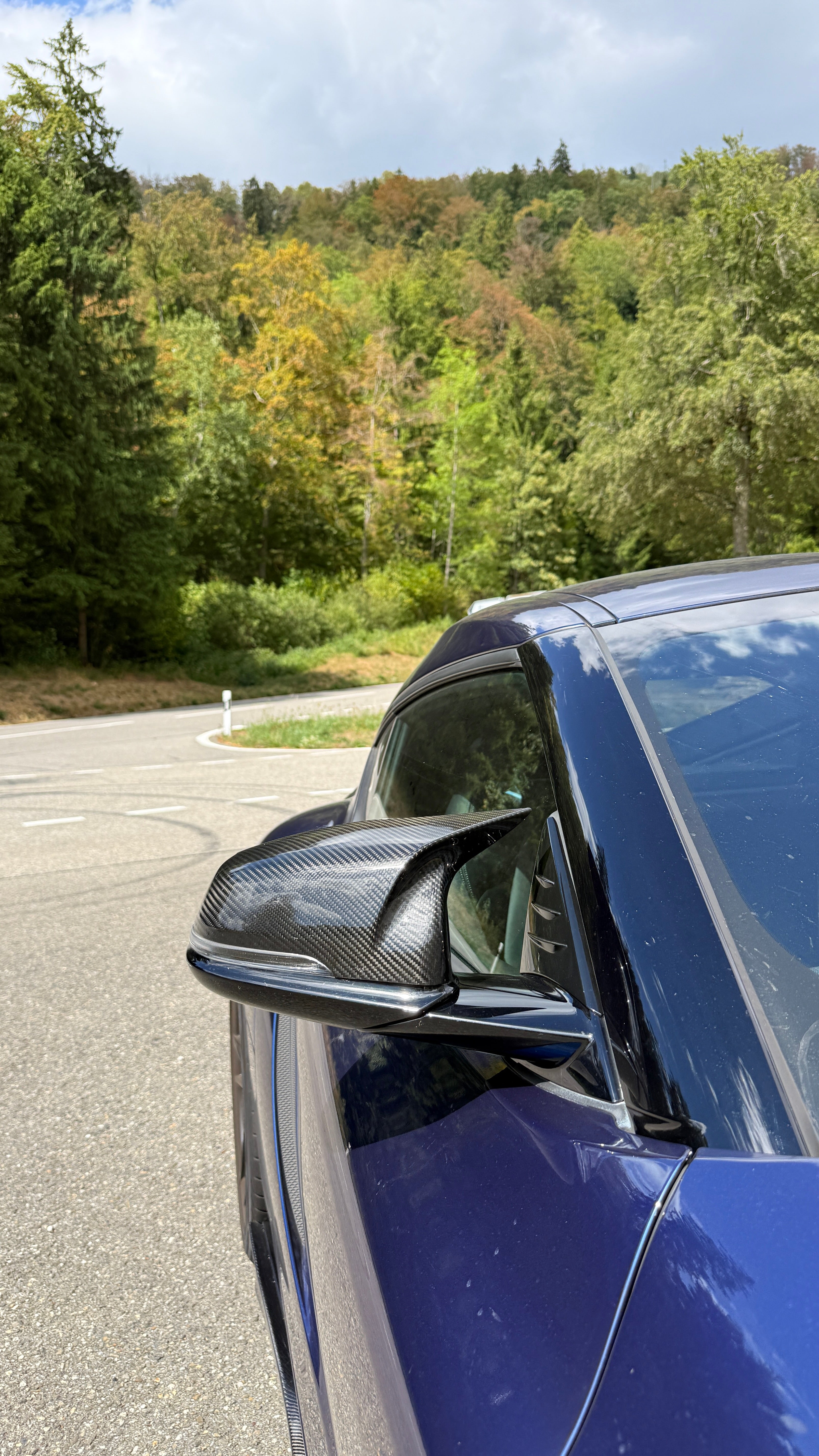 CT CARBON TOYOTA SUPRA A90 CARBON FIBRE MIRRORS V1 | SWISS HOMOLOGATED