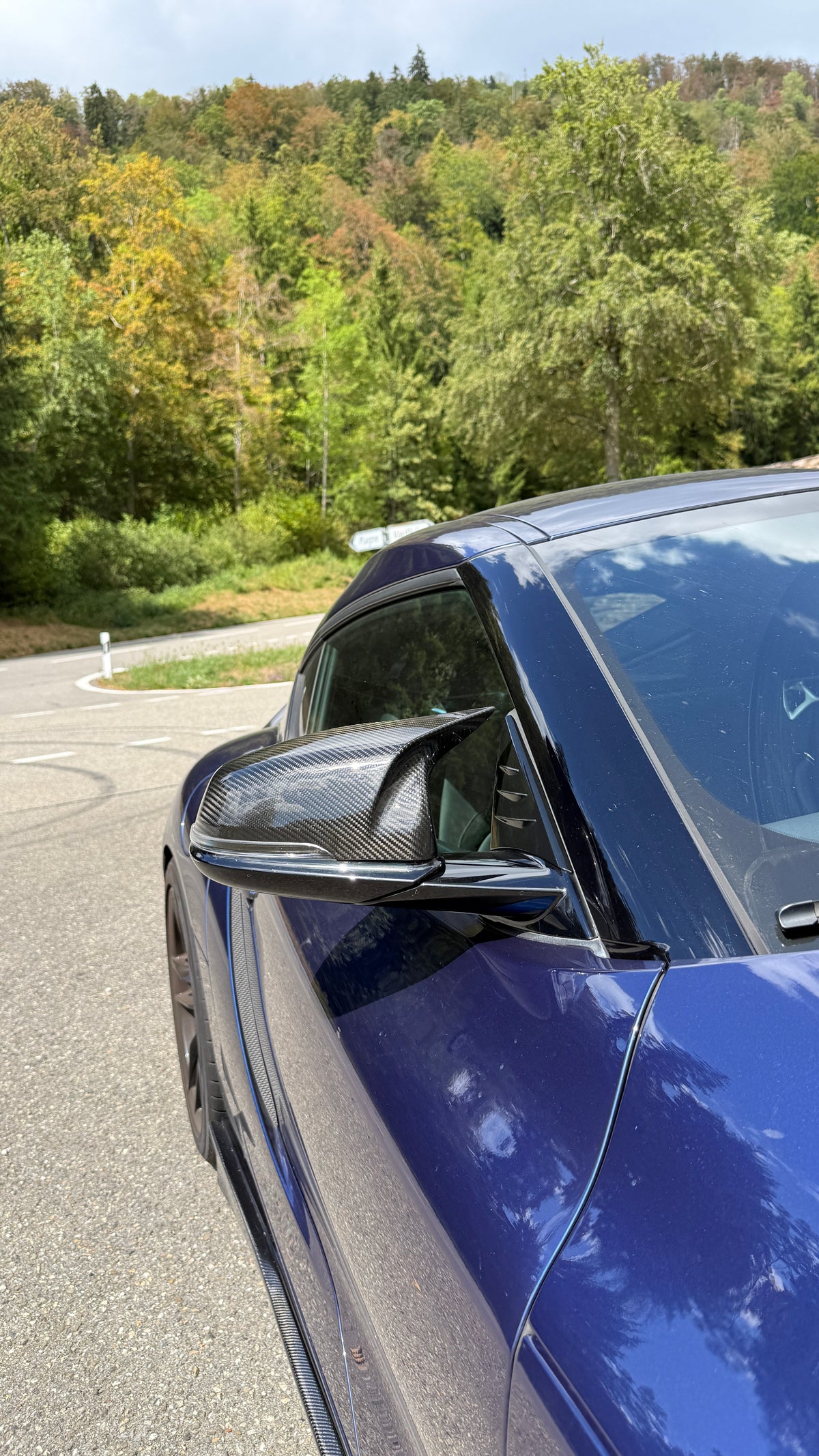 CT CARBON TOYOTA SUPRA A90 CARBON FIBRE MIRRORS V1 | SWISS HOMOLOGATED