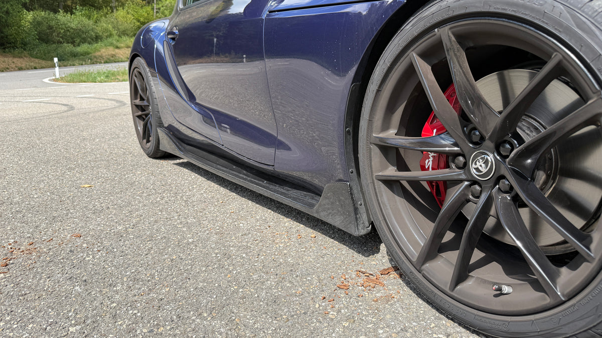 AUTOID CARBON SIDE SKIRTS TOYOTA SUPRA MK5 - ID-23 | SWISS HOMOLOGATED