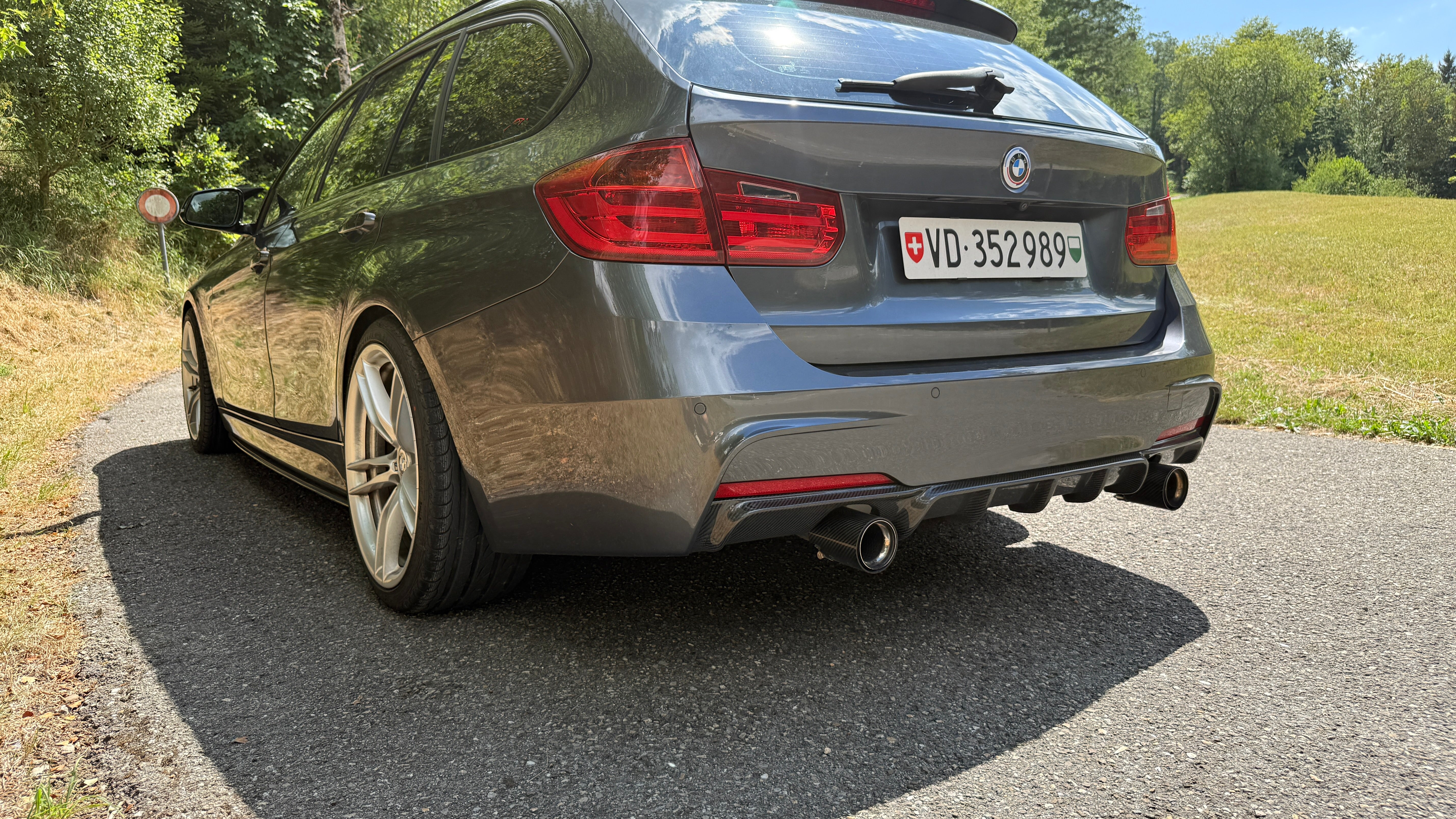 CT CARBON DIFFUSER BMW F30/F31 - MP STYLE | SWISS HOMOLOGATED