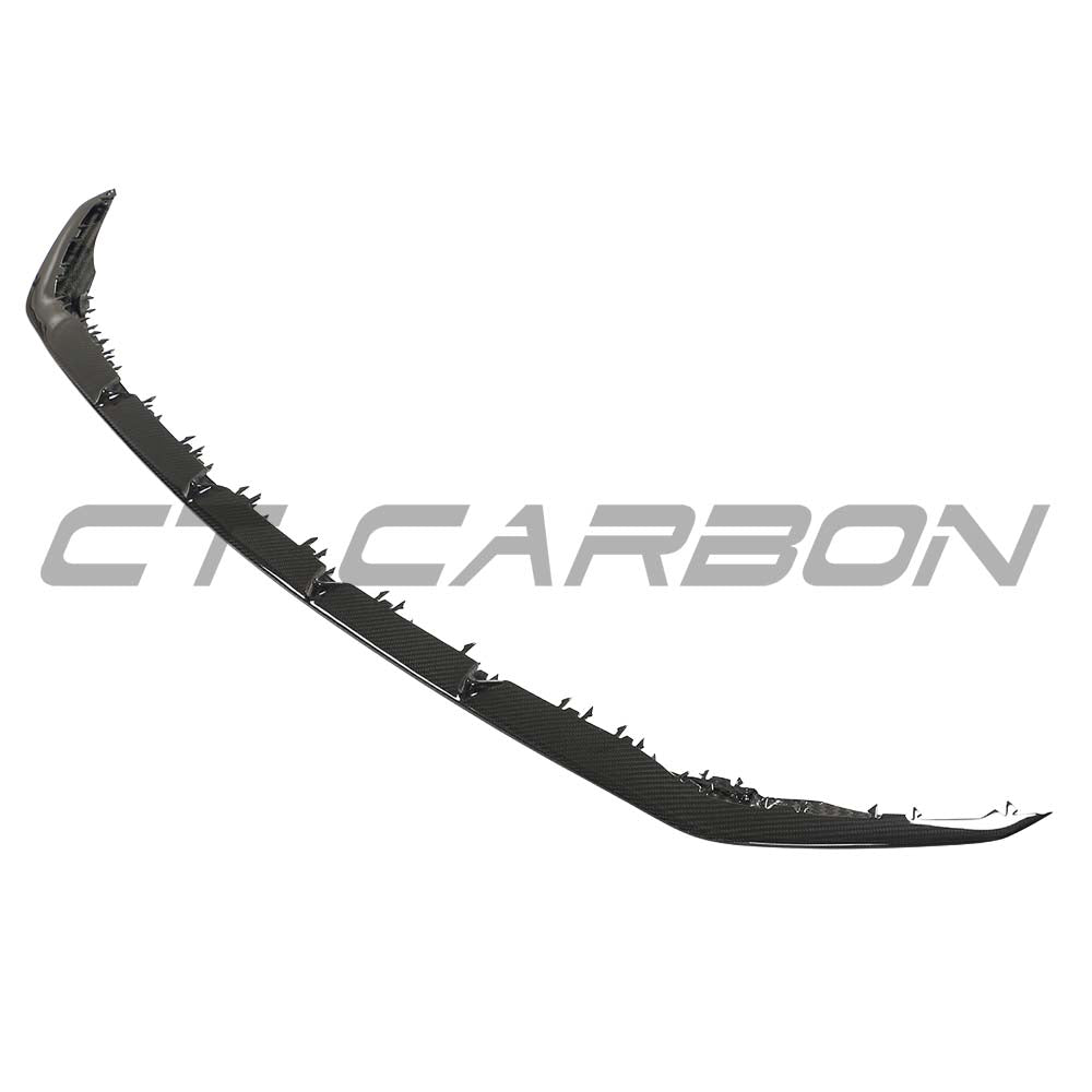 CT CARBON MERCEDES C-CLASS & C43 2020-2021 FACELIFT DRY CARBON FIBRE SPLITTER - V4 | HOMOLOGATION IN PROCESS