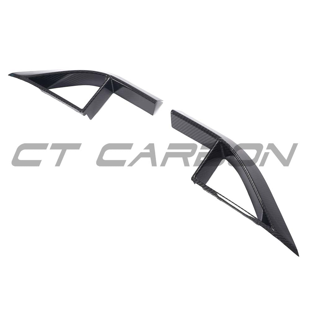 CT CARBON MERCEDES E-CLASS & E53 2021-2023 CARBON FIBRE FOG LIGHT COVERS | HOMOLOGATION IN PROCESS
