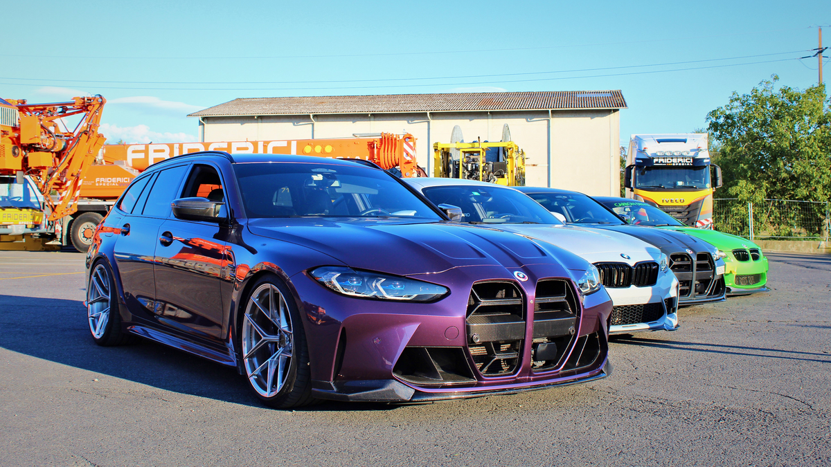 CT CARBON LAME AVANT BMW M3/M4 G8X - STYLE MP | HOMOLOGUÉ EN SUISSE