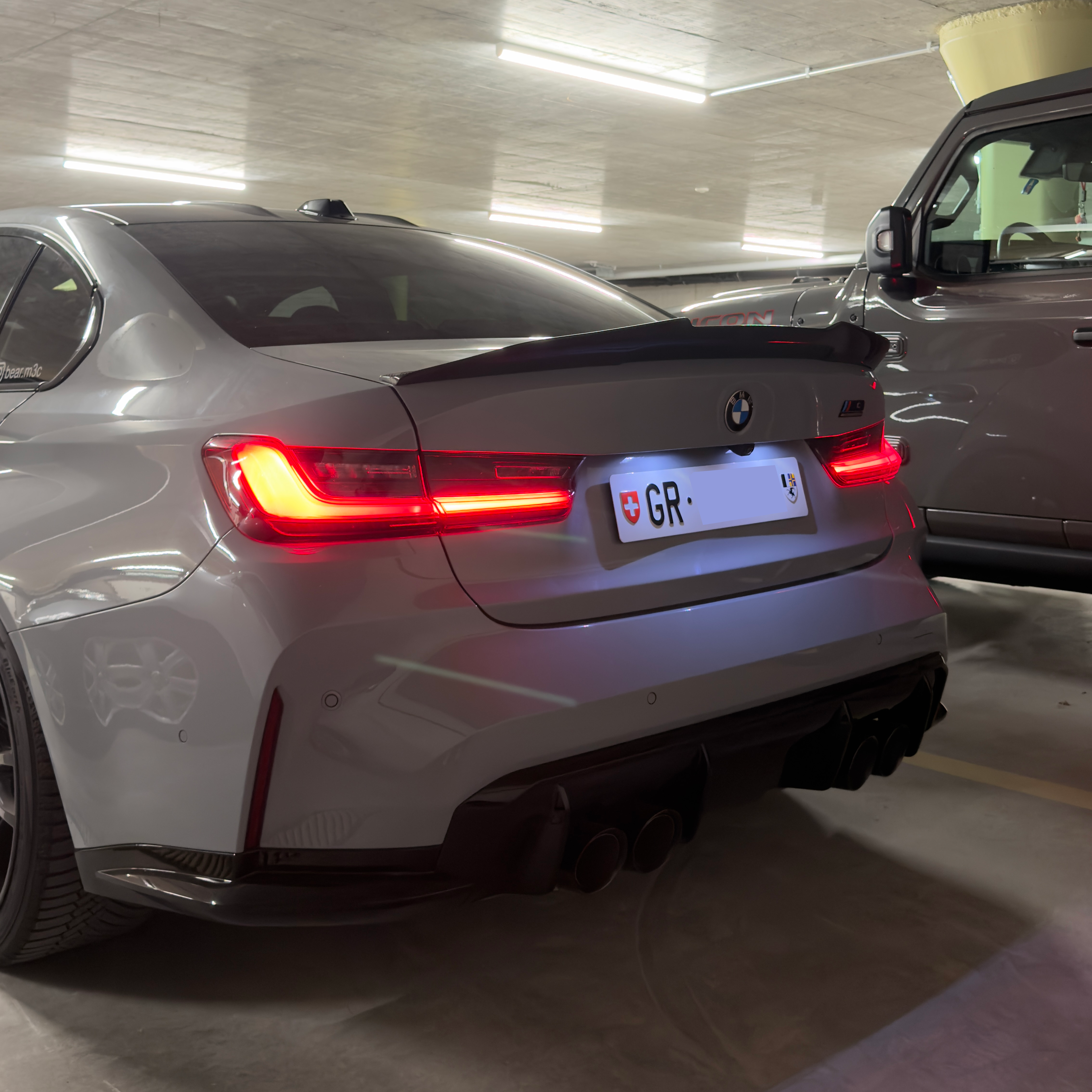 CT CARBON SPOILER BMW G20/G80 - PS STYLE | SWISS HOMOLOGATED