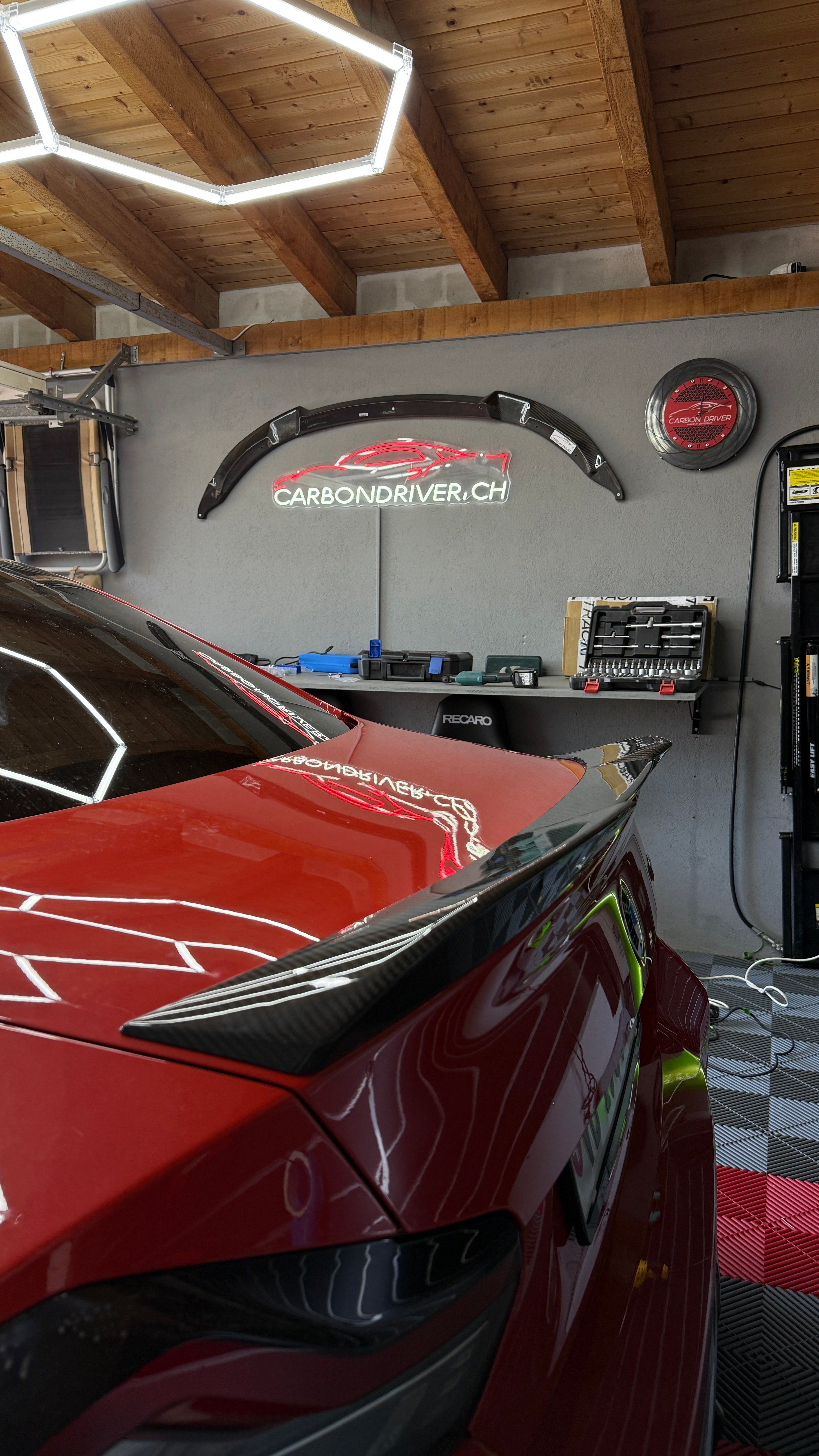 TRE CARBON SPOILER BMW M2 G87 - ID-01 STYLE | SWISS HOMOLOGATED