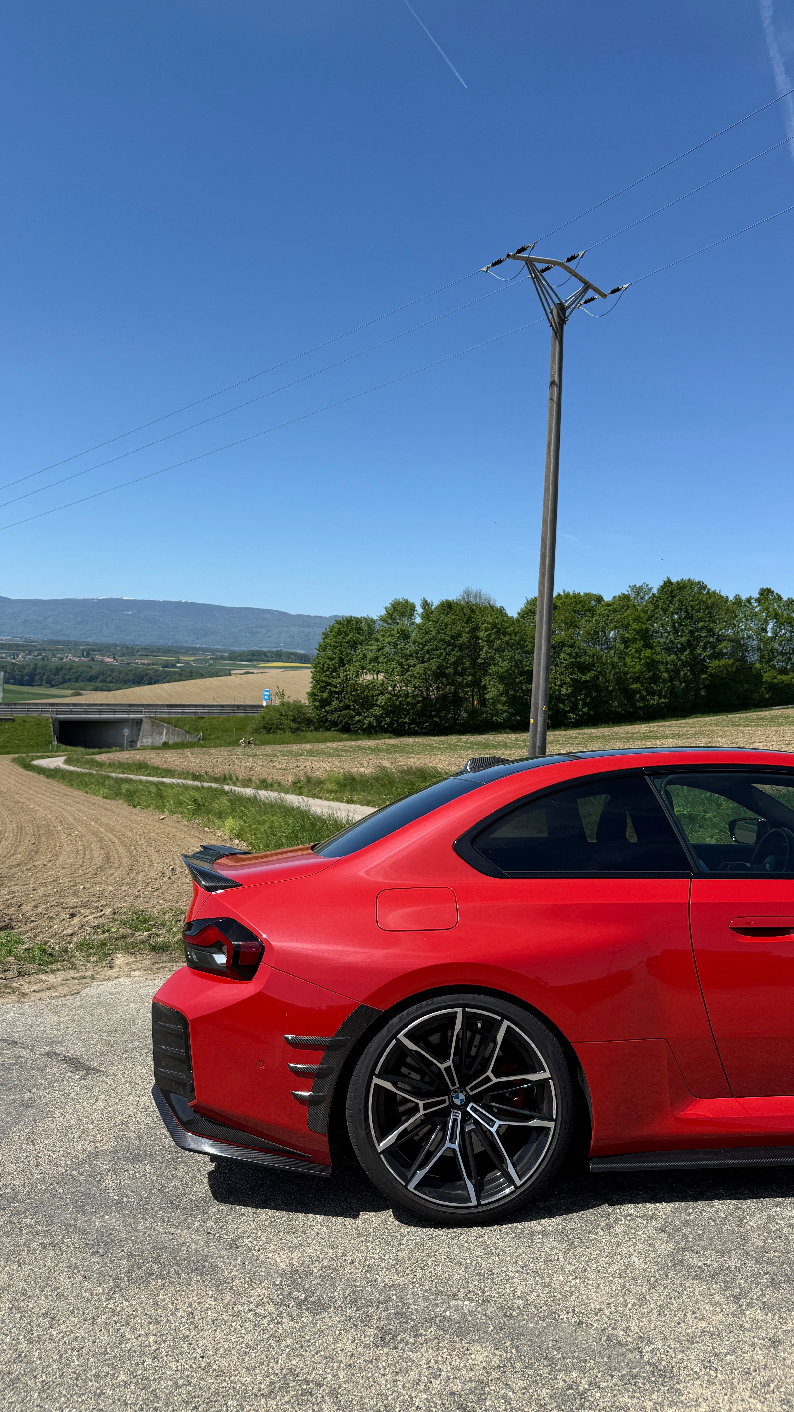 CT CARBON REAR SIDE FENDER TRIM BMW M2 G87 | SWISS HOMOLOGATED