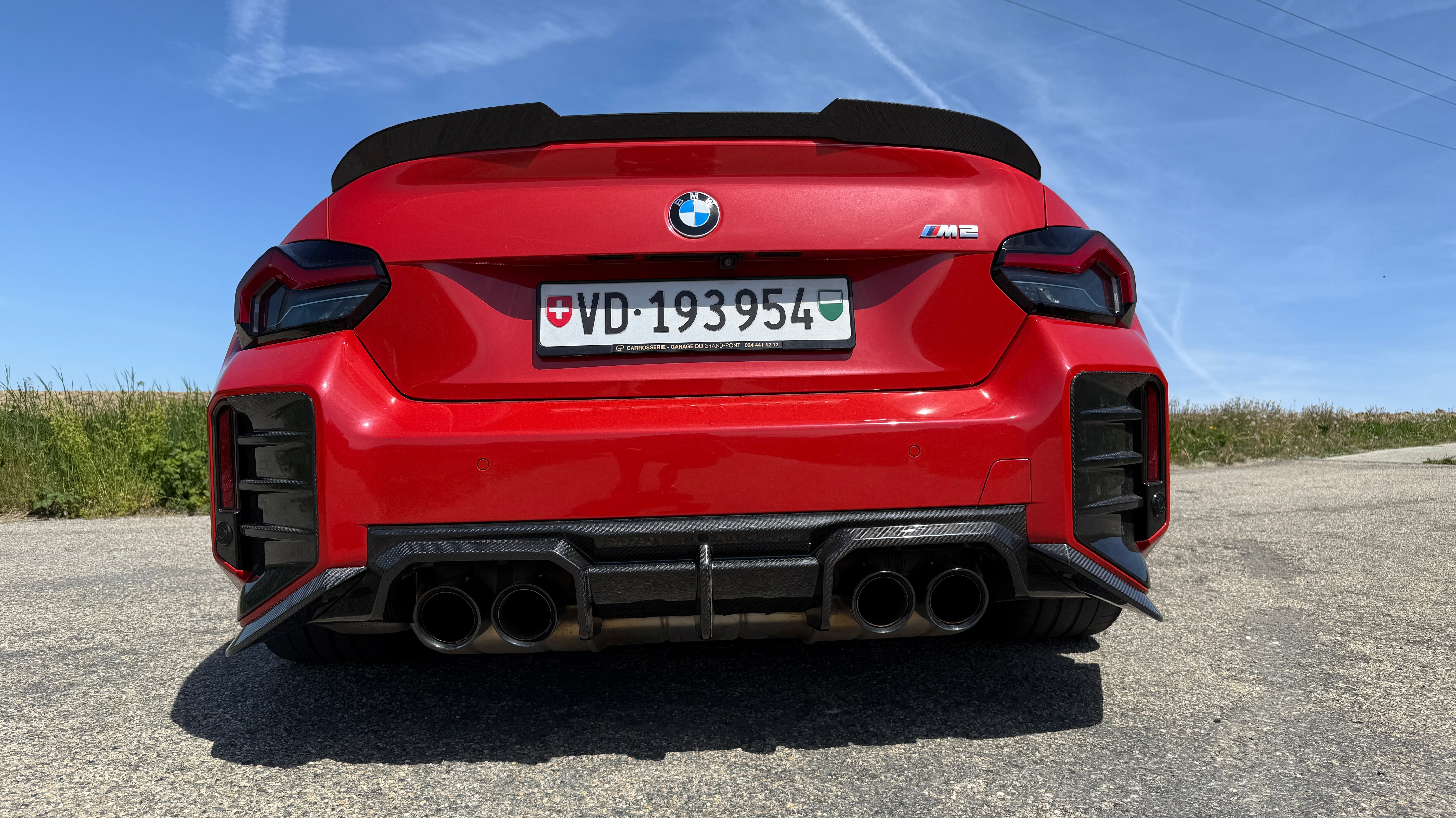 CT CARBON DIFFUSER BMW M2 G87 - CT DESIGN | SWISS HOMOLOGATED