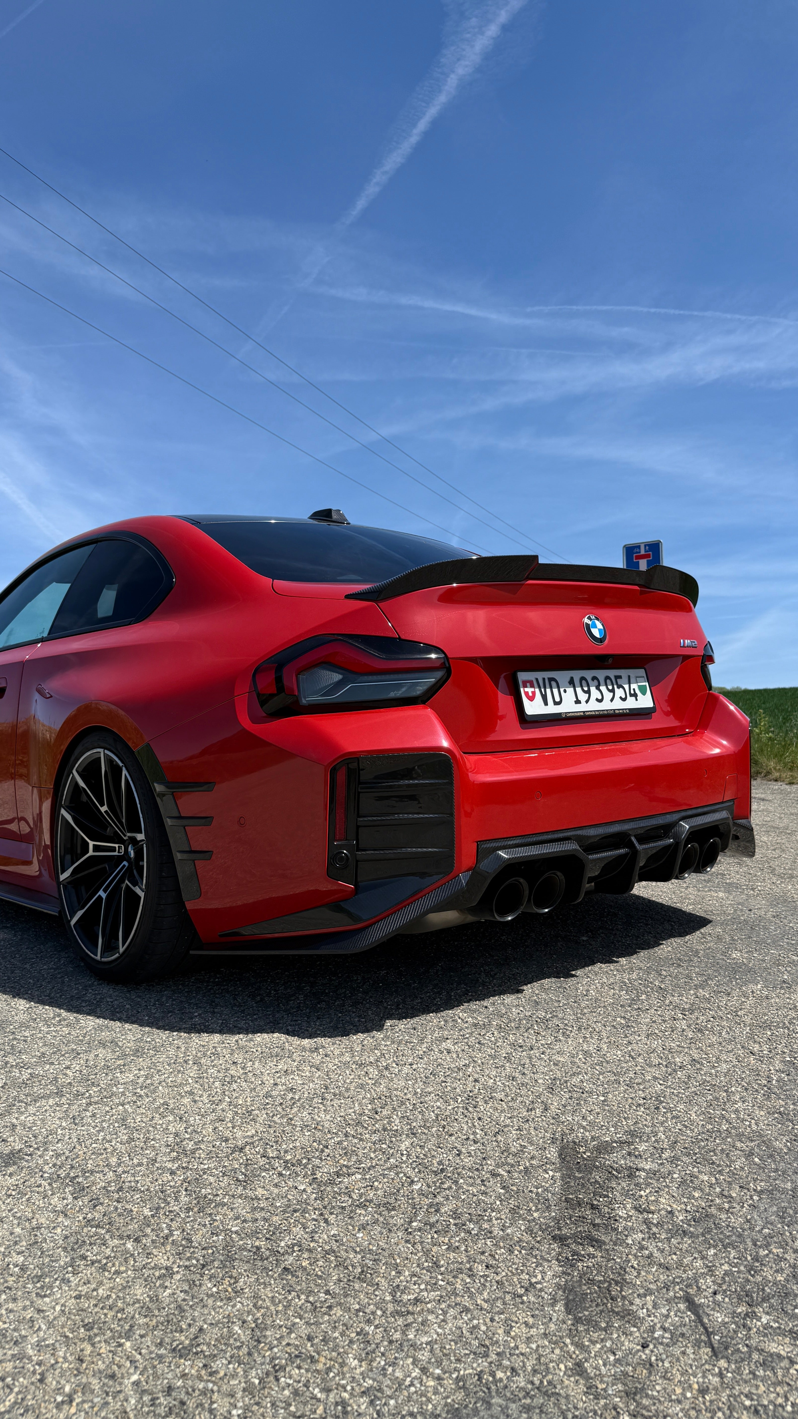CT CARBON DIFFUSER BMW M2 G87 - CT DESIGN | SWISS HOMOLOGATED