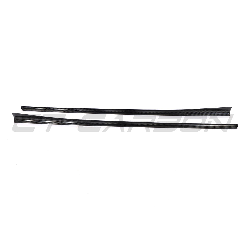 CT CARBON BMW 8 SERIES & M8 G15/F92 2019-2025 CARBON FIBRE SIDE SKIRTS - V1 | SWISS HOMOLOGATED
