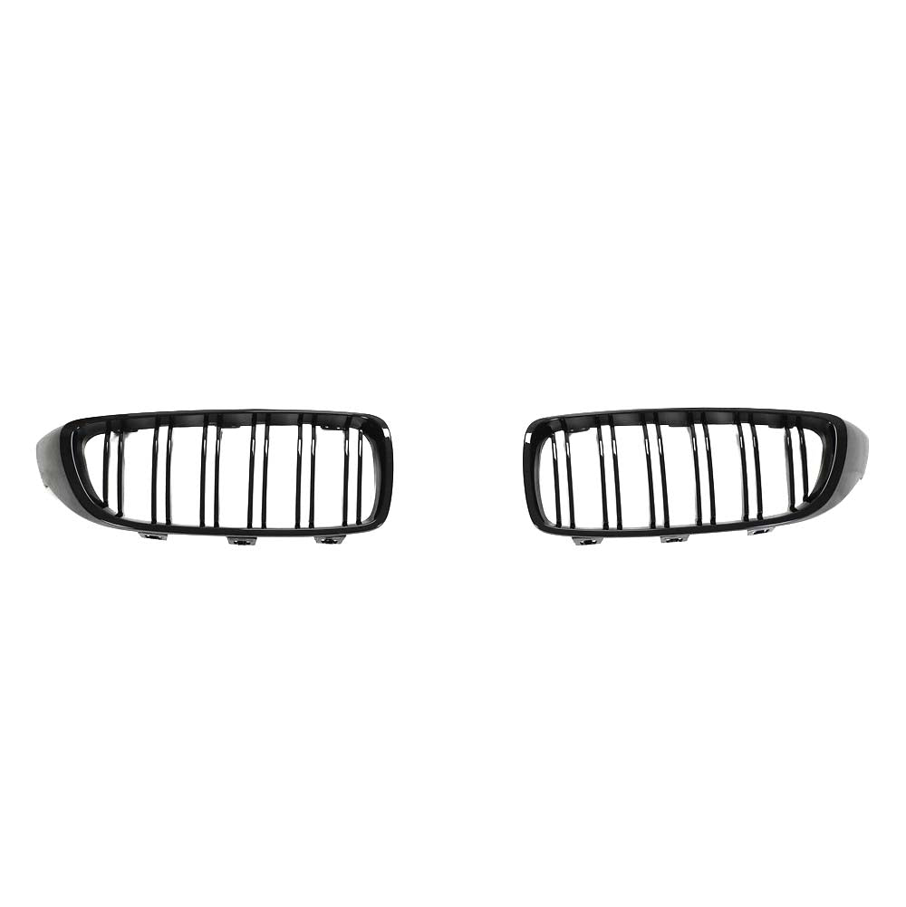 CT CARBON BMW M4 F82 / F83 & F32/F33/F36 4 SERIES DOUBLE SLAT BLACK GRILLES | HOMOLOGATION IN PROCESS
